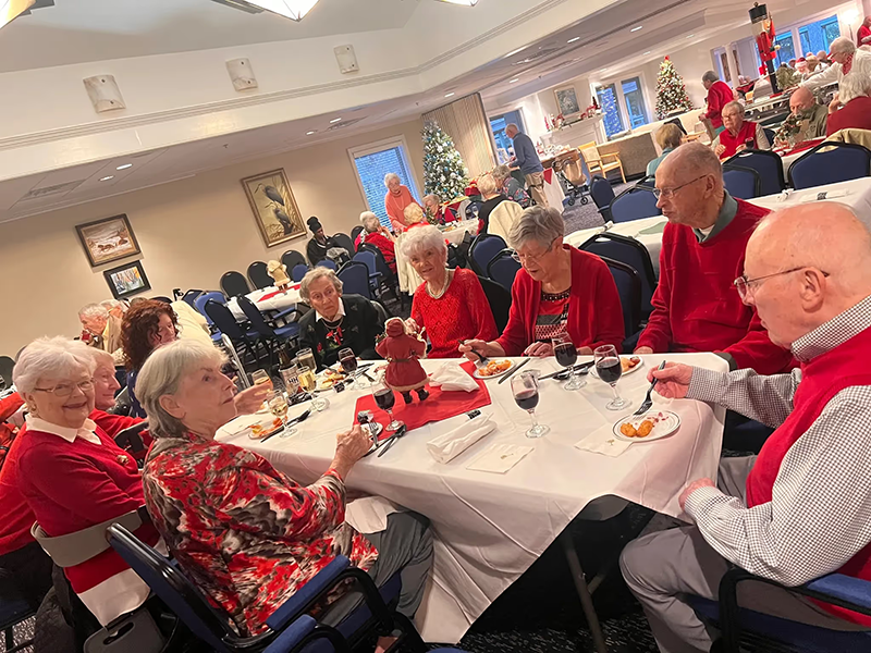 Holiday Happy Hour held at The Seabrook
